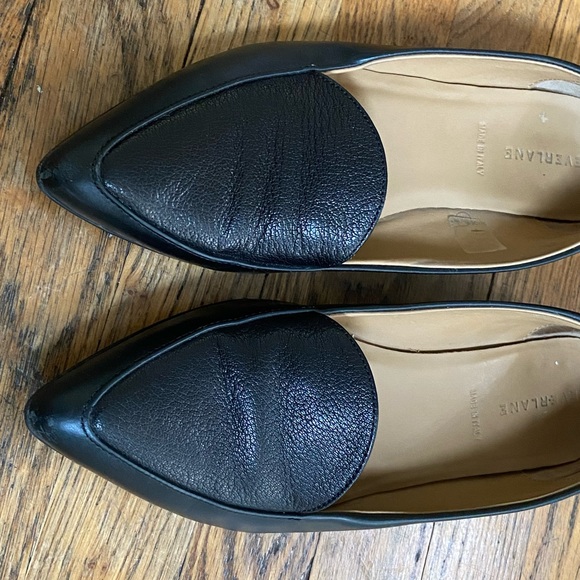 Everlane Modern Point Black Flats - Picture 2 of 6